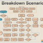 SAP PM Breakdown Maintenance Flowchart with MM Integration