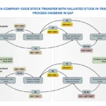 SAP Intra Company Code Stock Transfer with SIT Flow Diagram